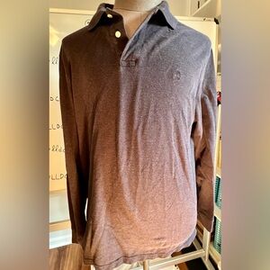 Brooks Brothers Charcoal Grey Polo Shirt - Men’s XL